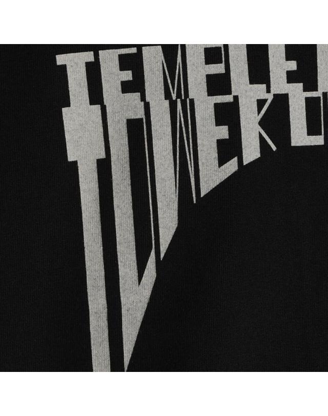 릭오웬스 다크쉐도우 [해외직구][B47]릭오웬스 DU02F6274RIGEP50908 남성 티셔츠 상의 탑 BLACK AND PEARL COTTON JUMBO T SHIRT 착용컷