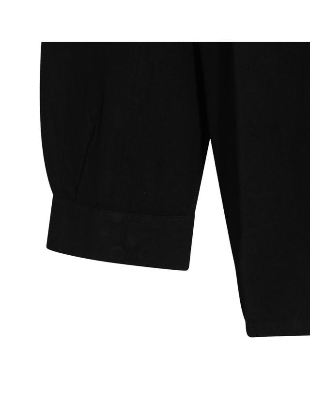 릭오웬스 다크쉐도우 [해외직구][B47]릭오웬스 DU02F6297CFL09 남성 셔츠 남방 BLACK COTTON JUMBO SHIRT 착용컷