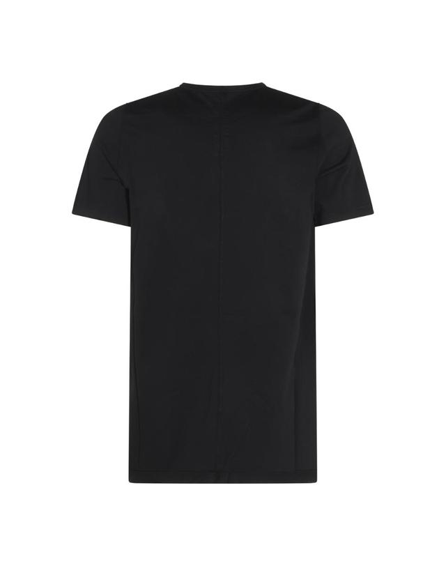 릭오웬스 다크쉐도우 [해외직구][B47]릭오웬스 DU02F6250RNEP6P0908 남성 티셔츠 상의 탑 BLACK AND PEARL COTTON PRINTED LEVEL T SHIRT 착용컷