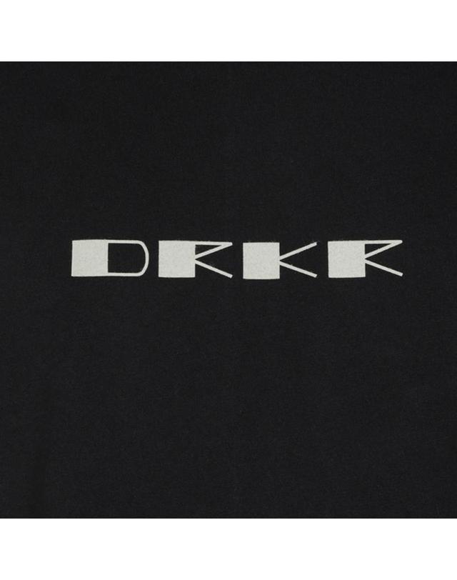 릭오웬스 다크쉐도우 [해외직구][B47]릭오웬스 DU02F6250RNEP6P0908 남성 티셔츠 상의 탑 BLACK AND PEARL COTTON PRINTED LEVEL T SHIRT 착용컷