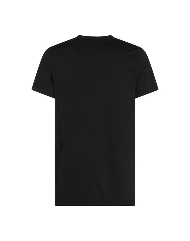 릭오웬스 다크쉐도우 [해외직구][B47]릭오웬스 DU02F6250RNEP5P0908 남성 티셔츠 상의 탑 BLACK AND PEARL COTTON LEVEL T SHIRT 착용컷