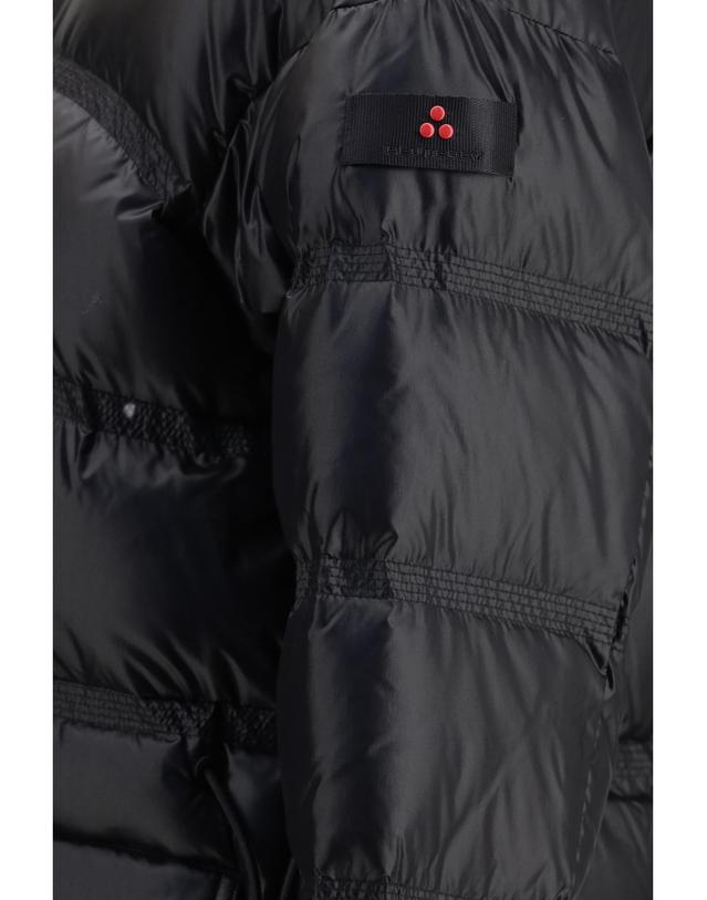 페트레이 [해외직구][K68]PEUTEREY PED588601181855 NER 여성 다운자켓 패딩 다운베스트 파카 Kunto Bg faux fur Puffer Jacket 착용컷