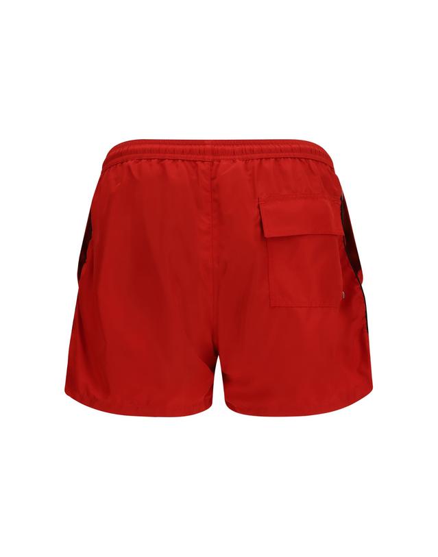지씨디에스 [해외직구][K68]GCDS C1MEQS244T016 436B 남성 수영복 스윔팬츠 수영바지 Logo detail swim Shorts 착용컷