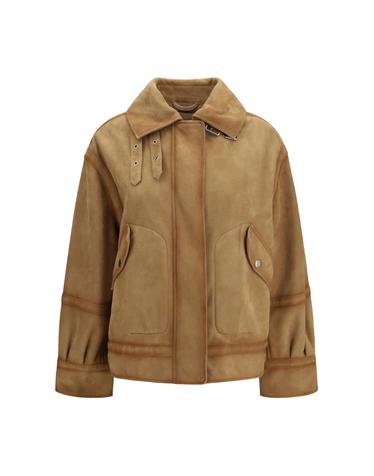 [해외직구][K68]ERMANNO SCERVINO D490D305IFQ 71320 여성 자켓 베스트 봄버 파카 베스트 블레이저 Heritage detail suede aviator bomber Jacket