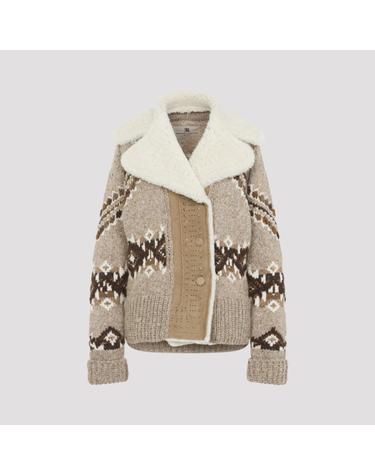 [해외직구][D14]ERMANNO SCERVINO D495D307RSHQUB M4901 MELANGE BE 여성 자켓 코트 아우터 Ermanno Scervino Cardi Coat