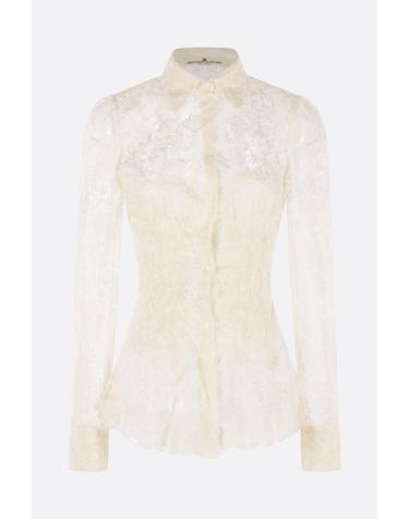 [해외직구][E32]ERMANNO SCERVINO D492K308APEYF10701 여성 셔츠 블라우스 ERMANNO SCERVINO lace shirt
