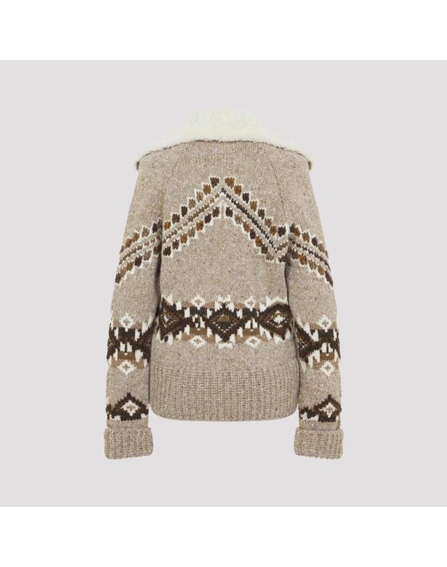 에르마노 설비노 [해외직구][D14]ERMANNO SCERVINO D495D307RSHQUB M4901 MELANGE BE 여성 자켓 코트 아우터 Ermanno Scervino Cardi Coat 착용컷