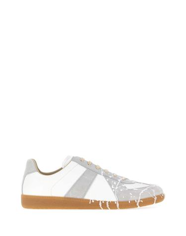 [해외직구][X45]메종마르지엘라 S57WS0517P7799 H8548 남성 스니커즈 단화 남자스니커즈 Two tone leather Replica sneakers