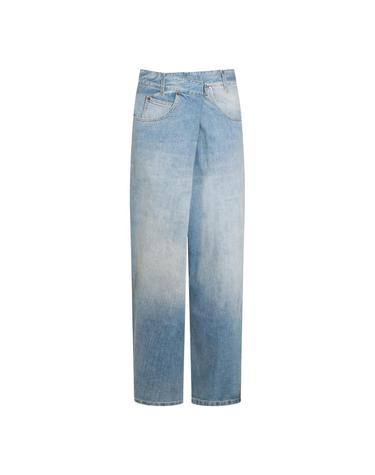 [해외직구][B47]메종마르지엘라 S51LA0188M30034962 여성 데님 청바지 바지 BLUE DENIM USED JEANS