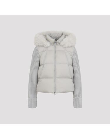 [해외직구][D14]무스너클 M36LK660W 1859 ALABASTER 여성 자켓 코트 아우터 Moose Knuckles Everest Hybred Hooded Jacket