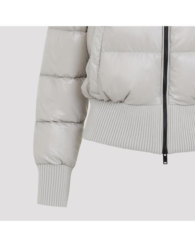무스너클 [해외직구][D14]무스너클 M36LB007 1705 ALABASTER 여성 자켓 코트 아우터 Moose Knuckles Queens Bomber 착용컷