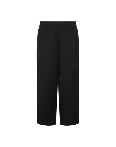 [해외직구][Q11]AMI PARIS HTR868VI0052001 남성 팬츠 바지 트라우저 BLACK VISCOSE LINEN BLEND PANT