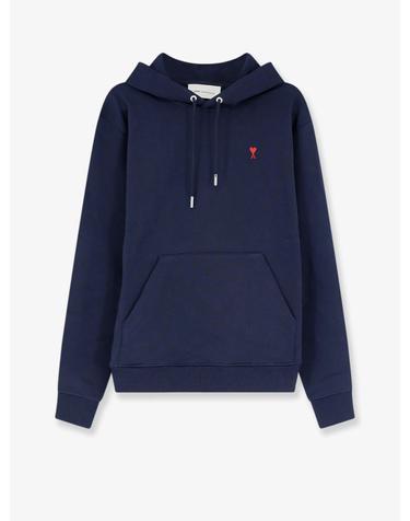 [해외직구][N85]AMI PARIS BFUSW235 남성 맨투맨 후드 스웨트셔츠 AMI PARIS Hooded cotton sweatshirt