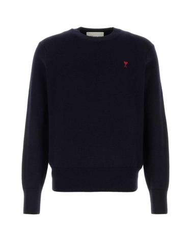 [해외직구][X45]아미 HKS826001 414 남성 셔츠 남방 긴팔 반팔 Navy blue wool sweater