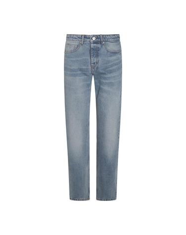 [해외직구][Q11]AMI PARIS HTR001DE0046480 남성 데님진 청바지 BLUE COTTON DENIM JEANS