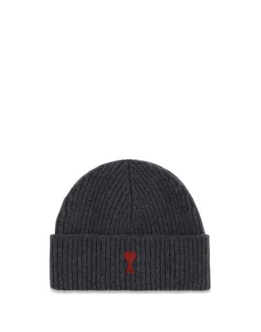 [해외직구][K68]AMI PARIS BFUHA116018 084 남성 모자 버킷햇 비니 캡 Quota Ami de Coeur wool Beanie
