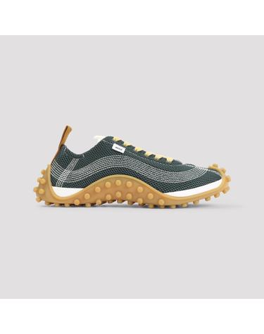 [해외직구][D14]AMI PARIS USN505AW0003 A368 BOTTLE GREEN 남성 스니커즈 슬립온 Ami Running Sneakers