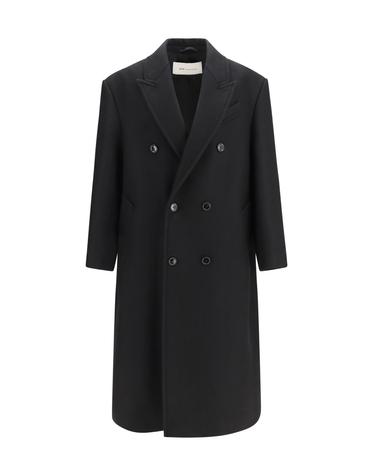 [해외직구][K68]AMI PARIS HCO458WV0078 001 남성 코트 하프 롱 트렌치코트 레인코트 파카 Long double breasted wool Coat