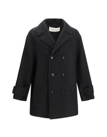 [해외직구][P13]AMI PARIS HCO480WV0078001 남성 코트 하프 롱코트 클래식코트 숏코트 피코트 트렌치 AMI PARIS WOOL DOUBLE BREASTED COAT