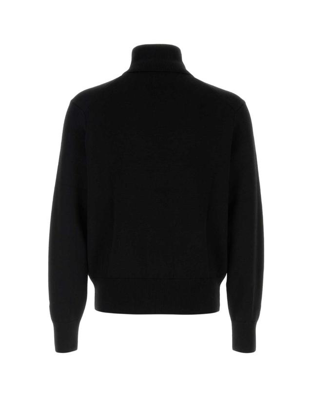 아미 [해외직구][X45]아미 HKS827001 009 남성 셔츠 남방 긴팔 반팔 Black wool sweater 착용컷