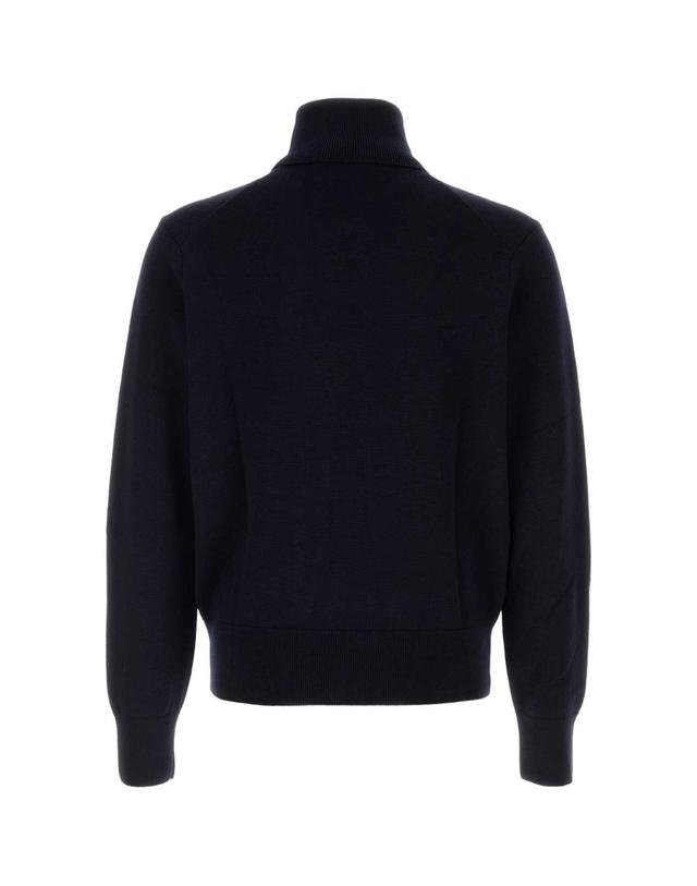 아미 [해외직구][X45]아미 HKS827001 414 남성 셔츠 남방 긴팔 반팔 Midnight blue wool sweater 착용컷