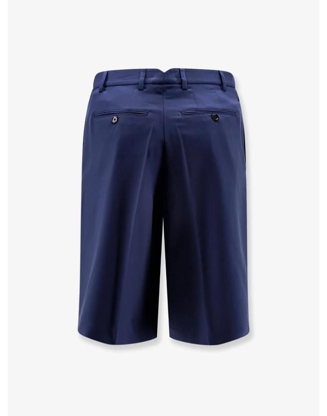 아미 [해외직구][N85]AMI PARIS HSO827 남성 숏팬츠 버뮤다팬츠 반바지 AMI PARIS Virgin wool shorts 착용컷