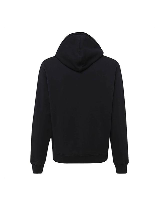 아미 [해외직구][B47]AMI PARIS BFUSW235730001 남성 맨투맨 스웨트셔츠 상의 BLACK COTTON SWEATSHIRT 착용컷