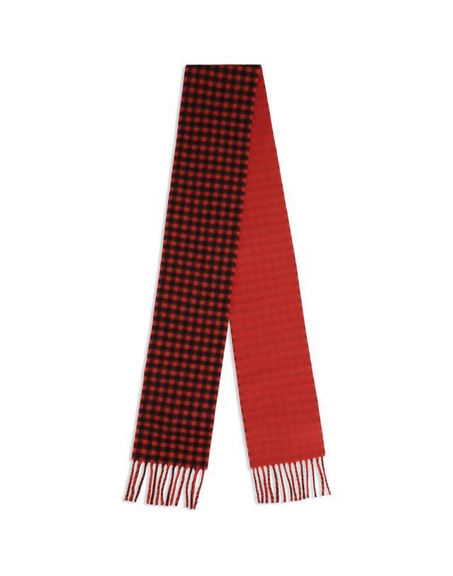 아미 [해외직구][K68]AMI PARIS USF699AW0059 A252 남성 스카프 목도리 폴라드 머플러 Ami de Coeur checked wool Scarf 착용컷