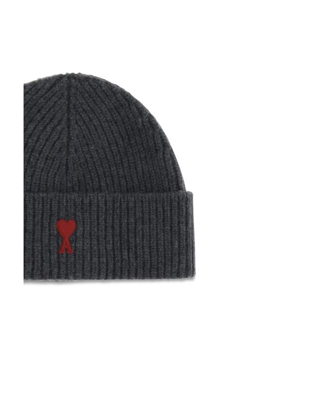 아미 [해외직구][K68]AMI PARIS BFUHA116018 084 남성 모자 버킷햇 비니 캡 Quota Ami de Coeur wool Beanie 착용컷