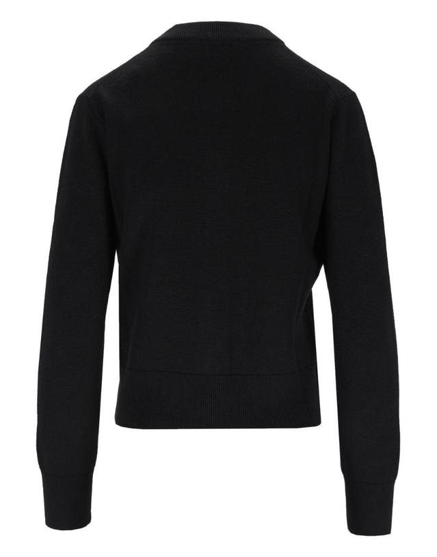 아미 [해외직구][A94]아미 FKC361001009 여성 니트 스웨터 AMI AMI Knitted Cardigan 착용컷