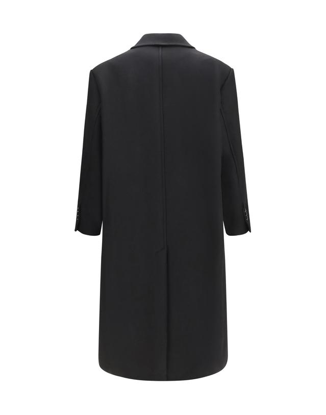 아미 [해외직구][K68]AMI PARIS HCO458WV0078 001 남성 코트 하프 롱 트렌치코트 레인코트 파카 Long double breasted wool Coat 착용컷