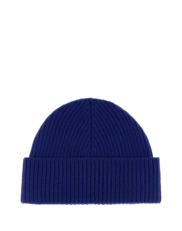 아미 [해외직구][X45]아미 UBO006018 A271 남성 모자 버킷햇 비니 헤드밴드 Blue wool beanie 착용컷