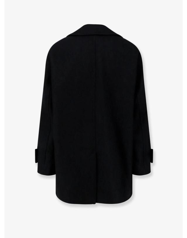 아미 [해외직구][N85]AMI PARIS HCO480 남성 코트 패딩자켓 다운자켓 AMI PARIS Virgin wool peacoat 착용컷