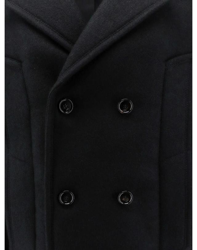 아미 [해외직구][N85]AMI PARIS HCO480 남성 코트 패딩자켓 다운자켓 AMI PARIS Virgin wool peacoat 착용컷