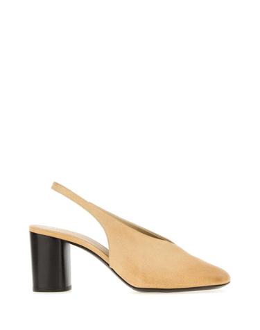 [해외직구][X45]르메르 FO0256LL0199 BE947 여성 펌프스 슬링백 하이힐 스트랩힐 Beige leather Glove pumps