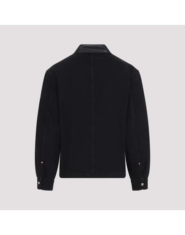 르메르 [해외직구][D14]르메르 SH1310LD1075 BK999 BLACK 남성 자켓 코트 아우터 Lemaire Workwear Overshirt 착용컷
