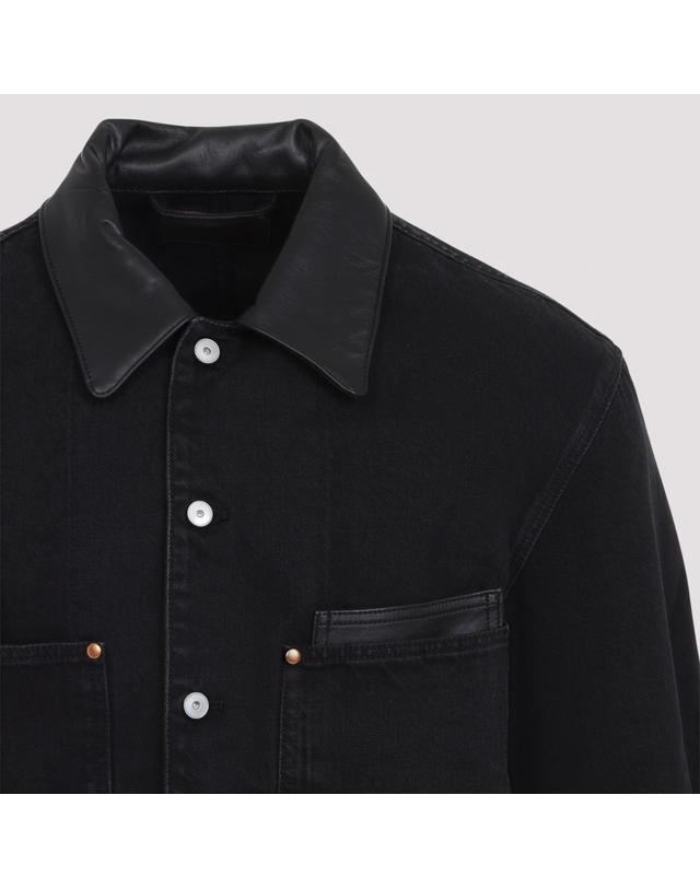 르메르 [해외직구][D14]르메르 SH1310LD1075 BK999 BLACK 남성 자켓 코트 아우터 Lemaire Workwear Overshirt 착용컷