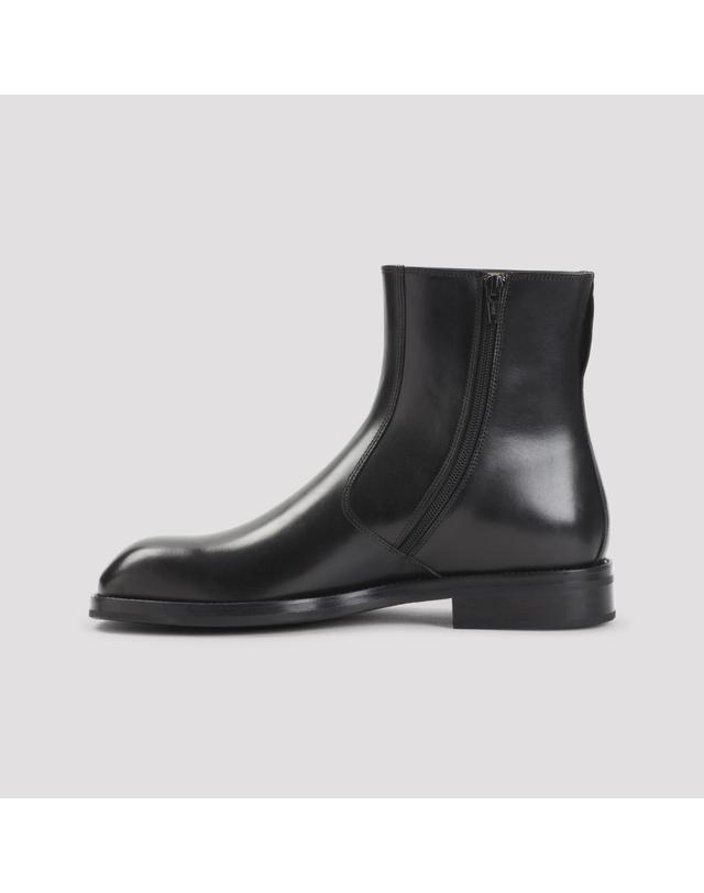 르메르 [해외직구][D14]르메르 FO0236LL0106 BK999 BLACK 남성 부츠 첼시부츠 바이커부츠 Lemaire Zipped Boots 착용컷