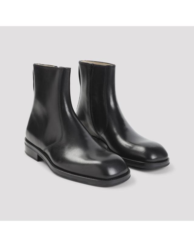 르메르 [해외직구][D14]르메르 FO0236LL0106 BK999 BLACK 남성 부츠 첼시부츠 바이커부츠 Lemaire Zipped Boots 착용컷