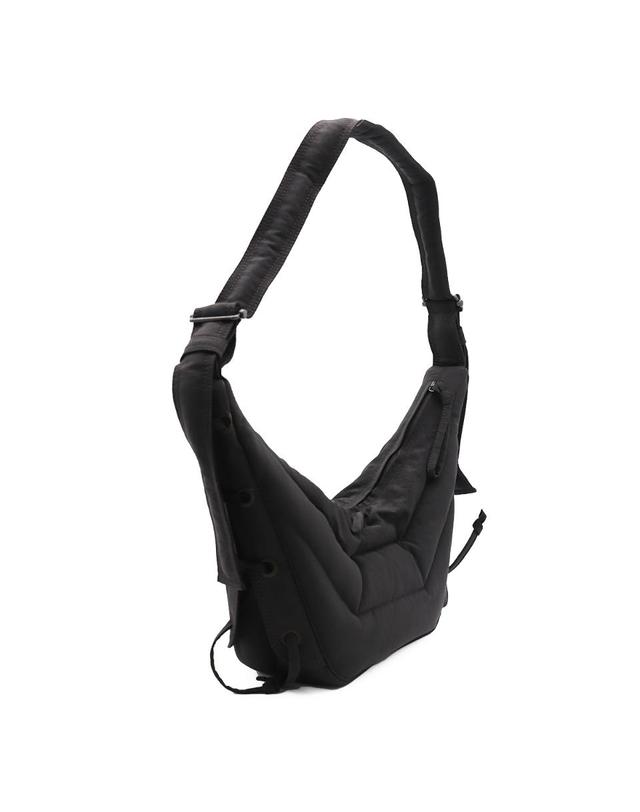 르메르 [해외직구][B47]르메르 BG293LF1330BR490 남성 가방 크로스백 BLACK SMALL SOFT GAME SHOULDER BAG 착용컷
