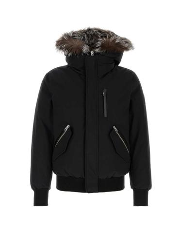 [해외직구][X45]MACKAGE DIXONXZ BLACKSILVER 남성 다운자켓 패딩 파카 잠바 Black nylon blend Dixon down jacket