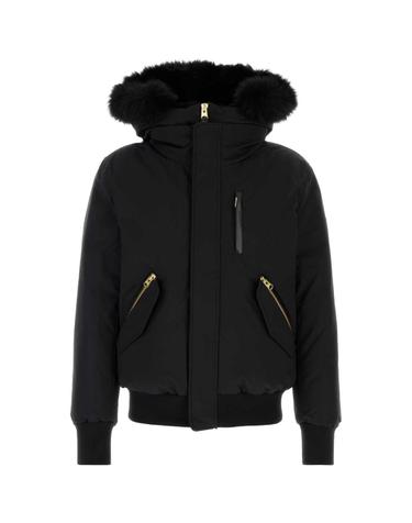 [해외직구][X45]MACKAGE DIXONBXZ BLACKGOLD 남성 다운자켓 패딩 파카 잠바 Black nylon blend Dixon down jacket