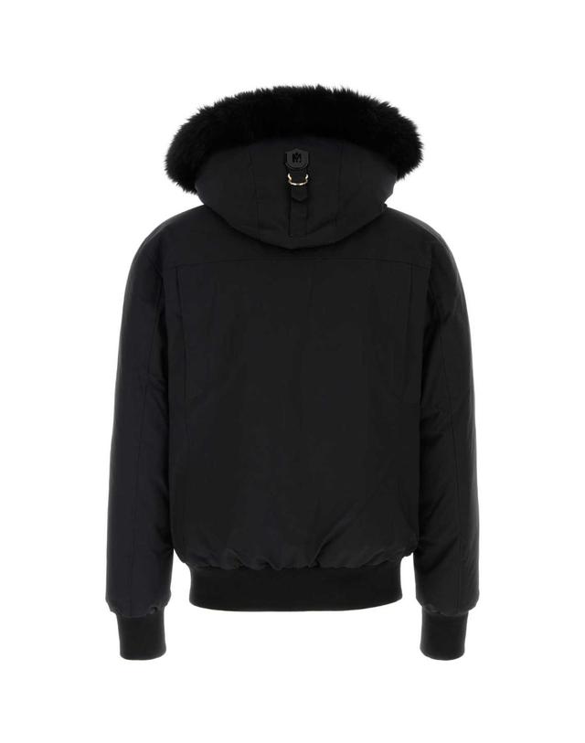 맥카지 [해외직구][X45]MACKAGE DIXONBXZ BLACKGOLD 남성 다운자켓 패딩 파카 잠바 Black nylon blend Dixon down jacket 착용컷