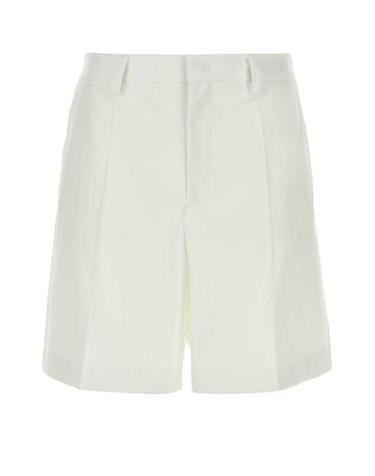 [해외직구][X45]valentino 4V0RDD129SF 0BO 남성 반바지 버뮤다팬츠 숏팬츠 쇼츠 White wool blend bermuda shorts