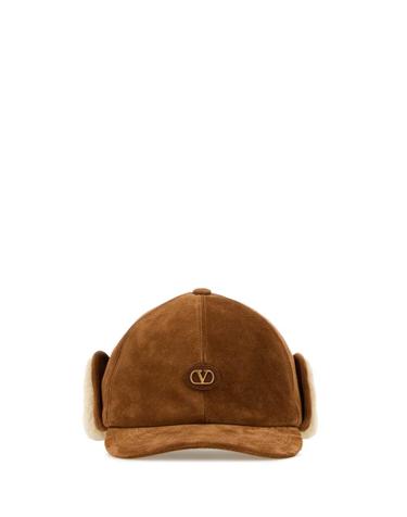 [해외직구][X45]valentino 8Y2HDA49YKM D9R 남성 모자 버킷햇 비니 캡 Caramel suede baseball cap