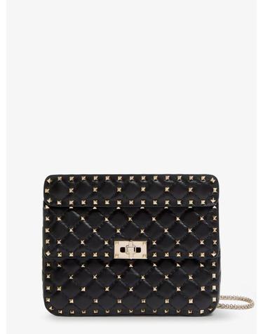 [해외직구][N85]valentino 8W0B0122NAP 여성 크로스백 숄더백 쇼퍼백 valentino Rockstud Spike leather crossbody bag with iconic all over studs