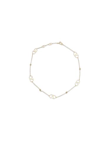 [해외직구][K68]valentino 9W2J0X82MET L01 여성 목걸이 넥클리스 악세사리 VLogo Signature Necklace