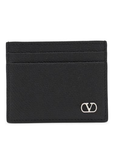 [해외직구][B47]valentino 8Y2P0AP4UAG0NO 남성 카드지갑 카드홀더 BLACK LEATHER CARD HOLDER