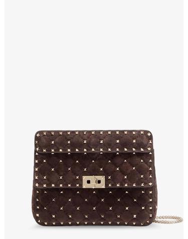 [해외직구][N85]valentino 9W2B0122KQQ 여성 크로스백 숄더백 쇼퍼백 valentino Rockstud Spike suede crossbody bag with iconic all over studs