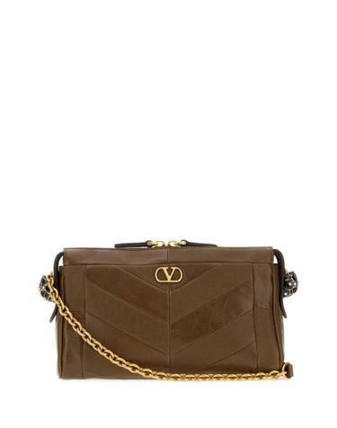 [해외직구][X45]valentino 9W2B0S99UYF BGQ 여성 크로스백 숄더백 미니백 탑핸들백 Brown nappa leather Panthea crossbody bag